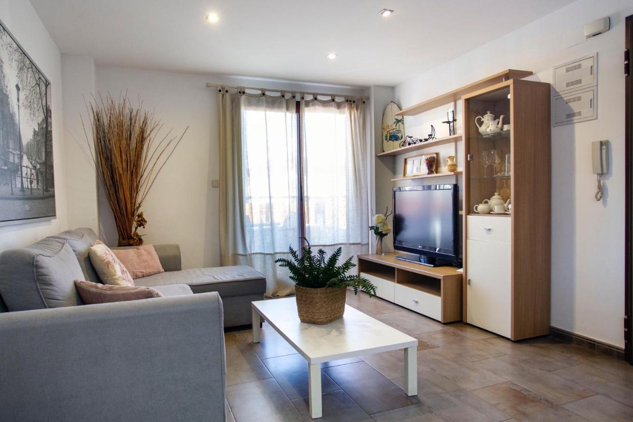 Apartamento A 50 Metros De La Playa, Luminoso Y Acogedor Оліва Екстер'єр фото